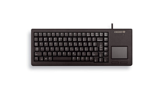 Cherry XS Touchpad - Full-size (100%) - Wired - USB - QWERTY - Black