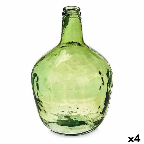 Украшение бутылки Плоского декора 17 x 29 x 17 см Зеленое (4 штуки) от Gift Decor
