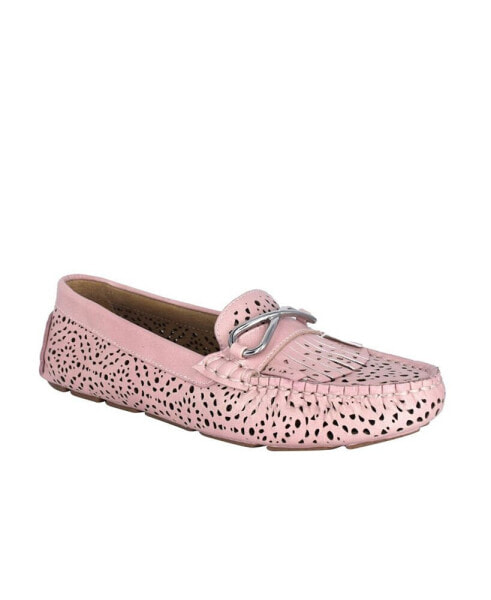 Women's Cassie Memory Foam Laser Cut Loafers