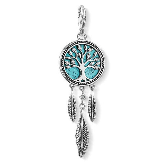 Thomas Sabo Charm-Anhänger Tree of Life Traumfänger Baum Sterling Silver 1844-646-17