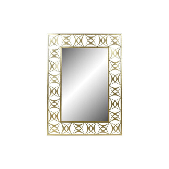 Настенное зеркало DKD Home Decor Позолоченный Металл Стеклянный 30 x 40 cm 66 x 2 x 91,5 cm
