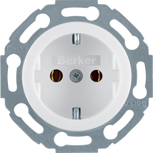 Berker Hager 474520 - Type F - White - Duroplast - Plastic - 250 V - 16 A - 50 - 60