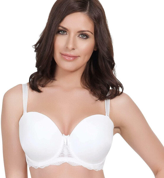 PARFAIT 277535 Elissa Full Coverage Strapless Wired Bra Style Pearl White-34D