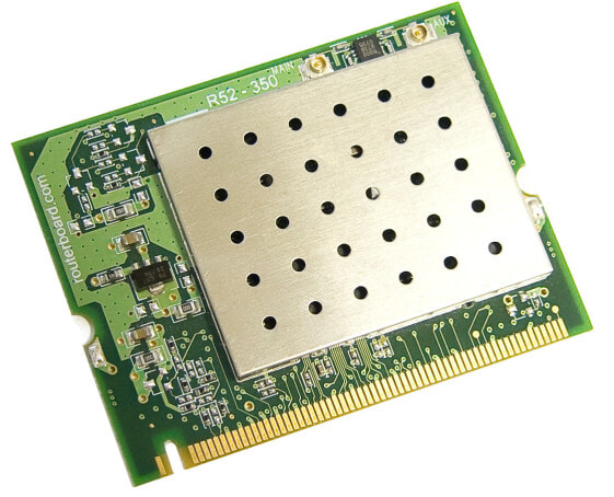 MikroTik R52HN - Internal - Wireless - Mini PCI - WLAN - 300 Mbit/s - Green