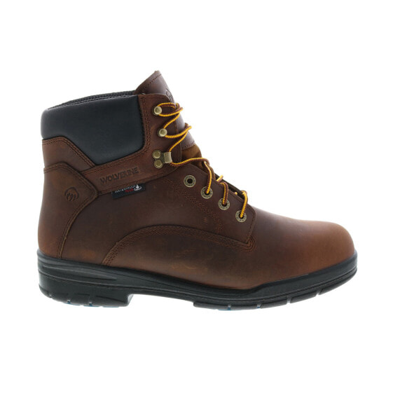 Wolverine DuraShocks Slip Resistant 6" W210048 Mens Brown Leather Work Boots