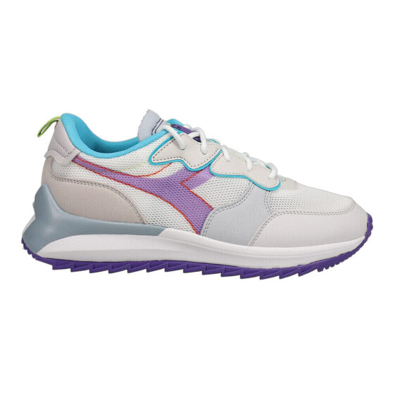 Diadora Jolly Mesh Lace Up Womens Off White, White Sneakers Casual Shoes 178302