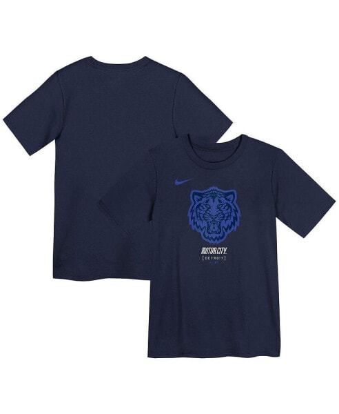 Preschool Detroit Tigers 2024 City Connect Large Logo T-Shirt