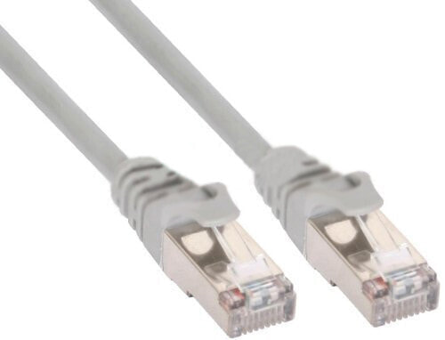 InLine Patch Cable SF/UTP Cat.5e grey 0.3m