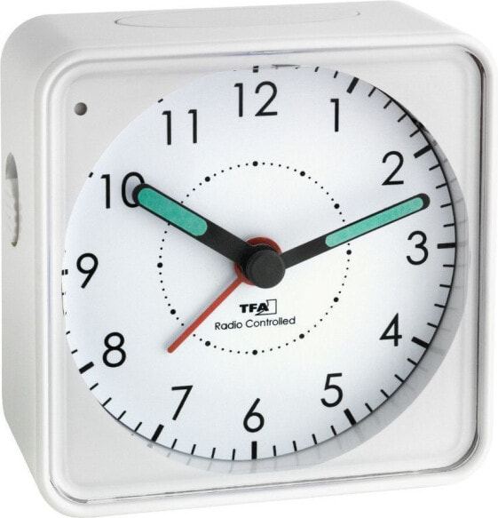 Будильник TFA Picco Alarm Clock белый