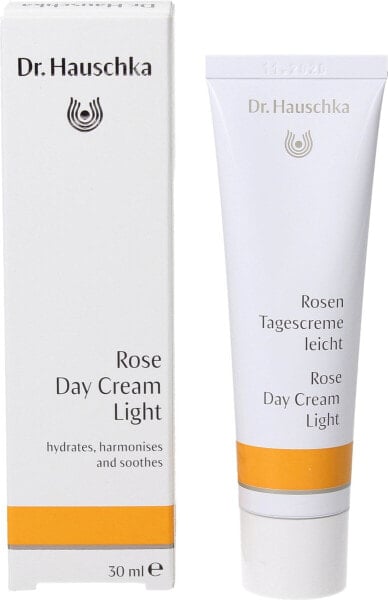 Dr. Hauschka Rose Day Cream Light Защитный дневной крем с экстрактом розы для сухой, раздраженной и чувствительной кожи 30 мл