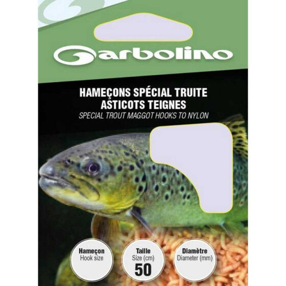 GARBOLINO Trucha Asticots Teignes Tied Hook