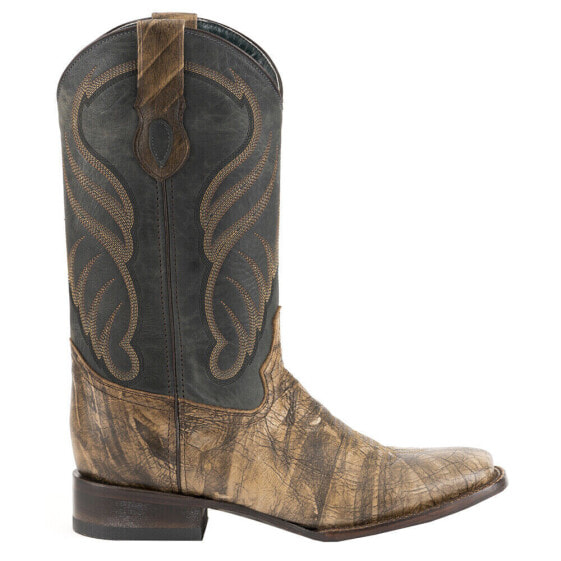 Ботинки мужские Ferrini Hunter Square Toe Cowboy черные, коричневые 11093-28