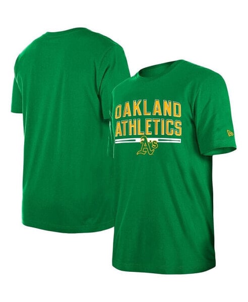 Men's Green Oakland Athletics Batting Practice T-shirt