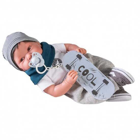 Кукла MUÑECAS ANTONIO JUAN Newborn Pipo Skateworm 42 см