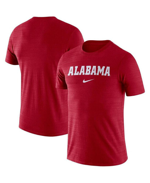 Men's Crimson Alabama Crimson Tide Team Issue Velocity Performance T-shirt