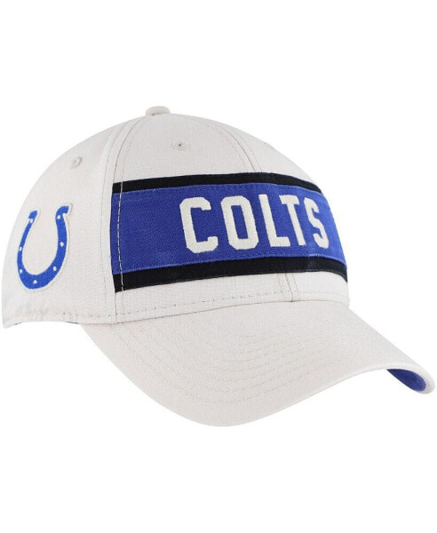 Men's Cream Indianapolis Colts Crossroad MVP Adjustable Hat