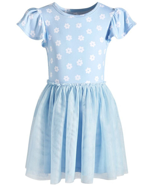 Little Girls Mini Love Flower Tutu Dress, Created for Macy's