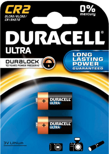 Батарейки Duracell Ultra M3 CR2Li 2шт