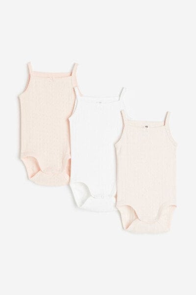 3-pack Sleeveless Bodysuits