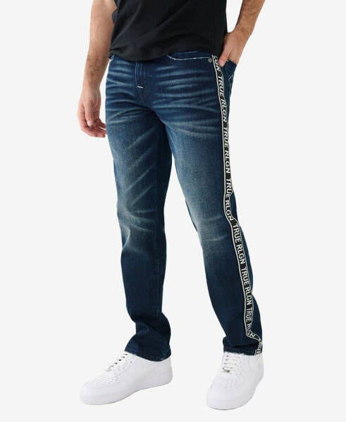 Men's Ricky Straight Jeans with Logo Tape