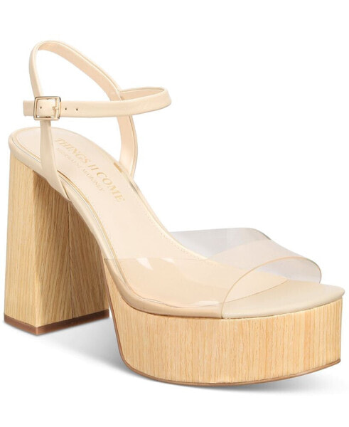 Women's Daceywood Luxurious Wood Platform Sandals