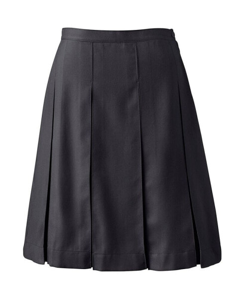 Юбка Lands' End Box Pleat  Top of Knee