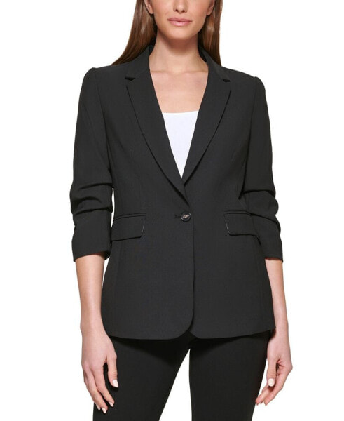 Куртка женская DKNY petite Madison, созданная для Macy's.
