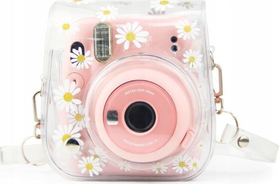 Pokrowiec LoveInstant Futerał Etui Pokrowiec Do Fujifilm Instax Mini 11 - Rumianki