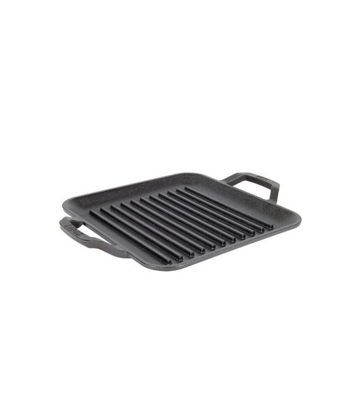 Lodge Chef Collection 11" Cast Iron Grill Pan