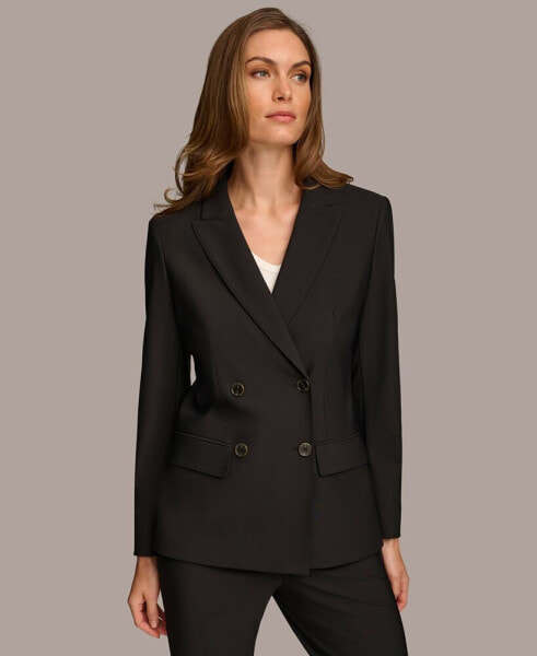 Donna Karan Women's Double Breasted Blazer