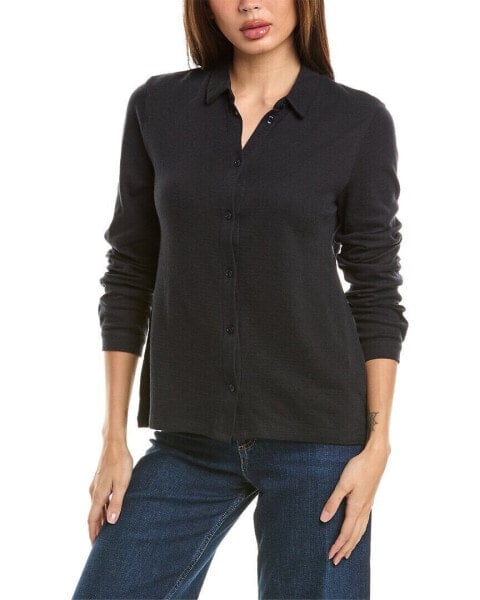 Majestic Filatures Double Face Cashmere-Blend Shirt Women's