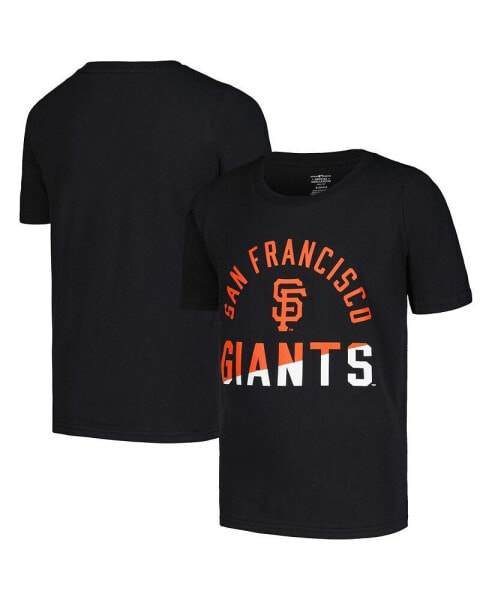 Big Boys Black San Francisco Giants Halftime T-shirt