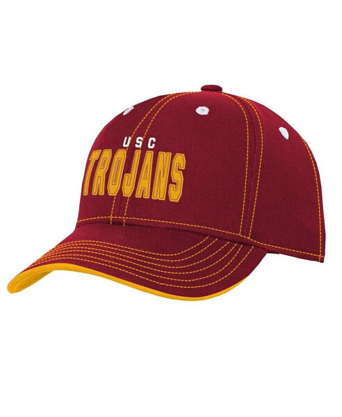 Big Boys Cardinal USC Trojans Old School Slouch Adjustable Hat