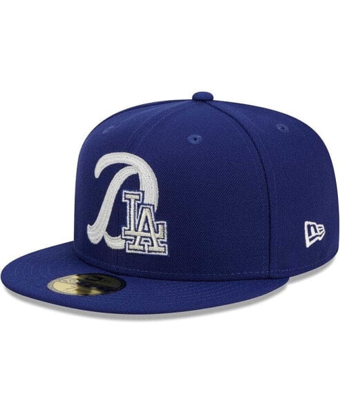 Men's Royal Los Angeles Dodgers Duo Logo 59FIFTY Fitted Hat