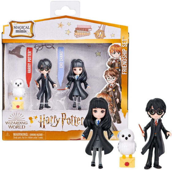 Wizarding World Harry Potter Friends Play Set with Harry Potter and Cho Chang Collectible Figures, Toy for Children from 5 Years, Fan Item