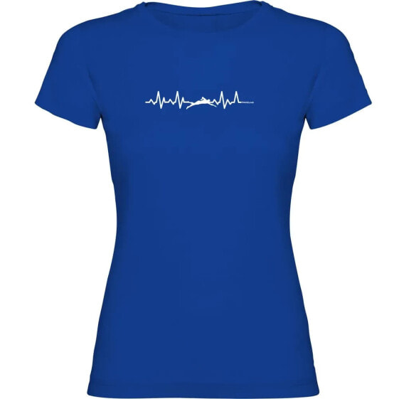 KRUSKIS Swimming Heartbeat short sleeve T-shirt