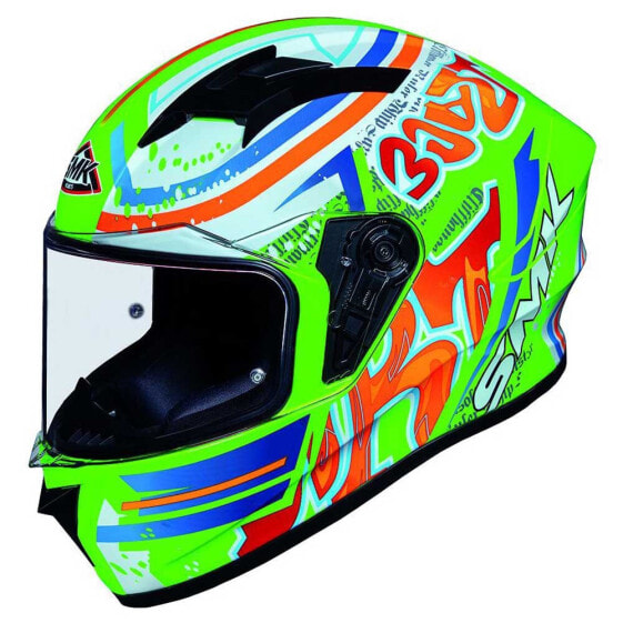 SMK Stellar Graffiti full face helmet