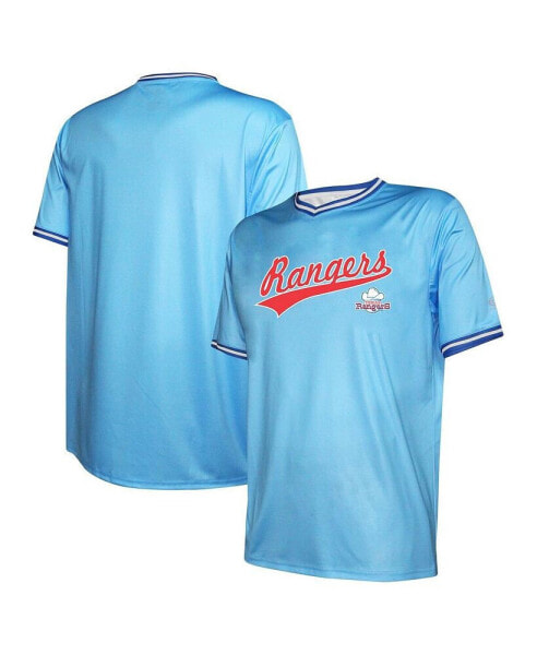 Men's Light Blue Texas Rangers Cooperstown Collection Team Jersey