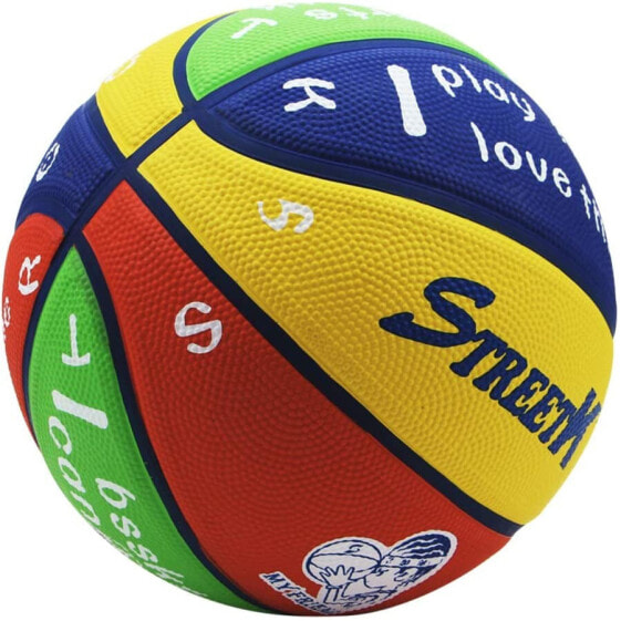 RUIXIA Basketball Size 5 with Pump, Indoor Outdoor Sports Toy Very Good Grip and Excellent Feel Thanks to Nubbed Surface, Ideal Basketballs for 4 - 12 Years Old Children and Youth Training