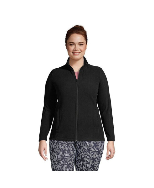 Plus Size Anyweather Fleece Full Zip Jacket