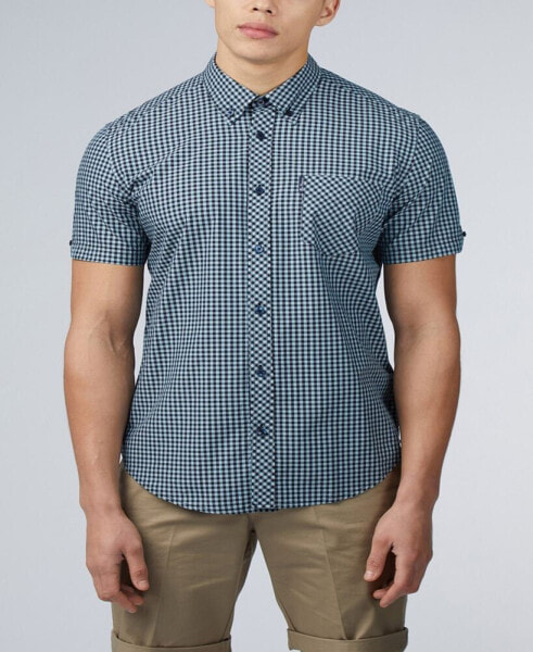 Men's Signature Gingham Short Sleeve Shirt