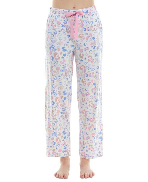 Women's Printed Drawstring Pajama Pants