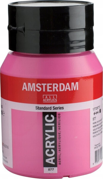 Artequipment Amsterdam Standard Series Acrylic Jar Permanent Red Violet Light 577