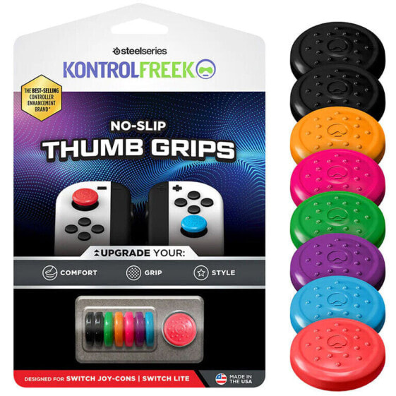 SteelSeries KontrolFreek No-Slip Thumbgrip 8-pack - Nintendo Switch JoyCon