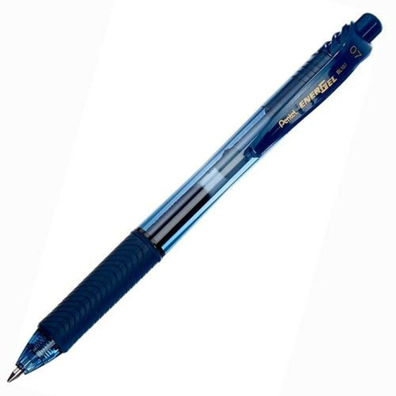 Ручка Pentel EnerGel Темно-синий 0,7 mm (12 Предметы)