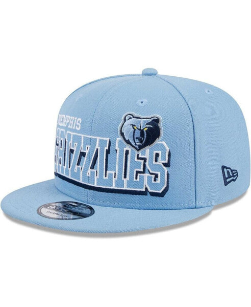 Men's Light Blue Memphis Grizzlies Gameday 59FIFTY Snapback Hat