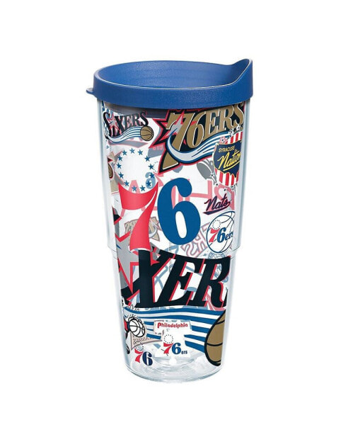 Philadelphia 76ers 24 Oz All Over Classic Tumbler