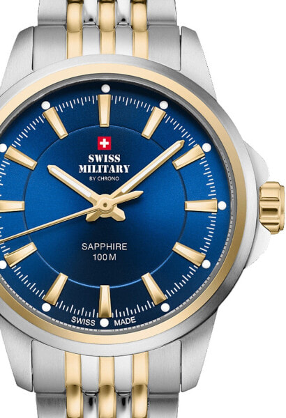 Swiss Military SM34105.05 Ladies Watch Classic Sapphire Glas 28mm 10ATM