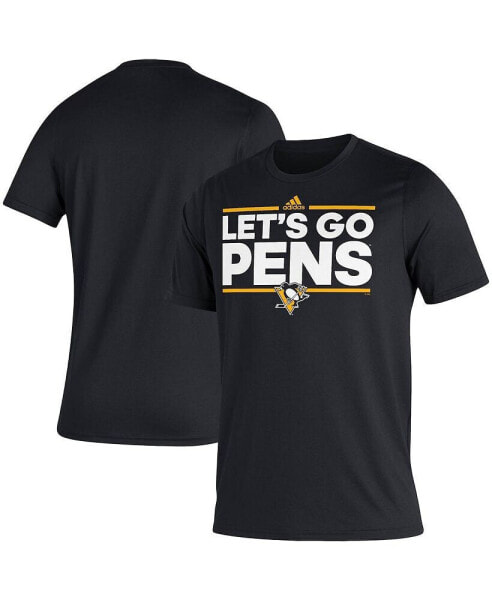 Men's Black Pittsburgh Penguins Dassler Creator T-shirt