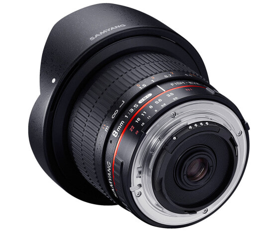 Samyang 8mm F3.5 UMC Fish-Eye CS II - Wide lens - 10/7 - Canon EF-S